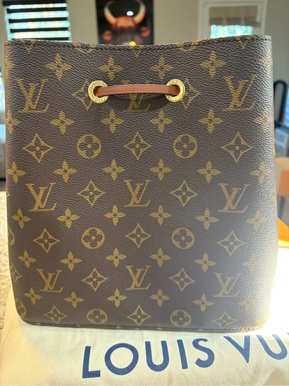 Louis Vuitton Neo Noe MM & Taigarama coin card holder